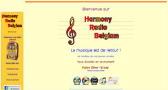Desktop Screenshot of harmonyradio.be