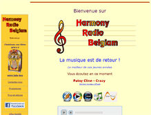 Tablet Screenshot of harmonyradio.be